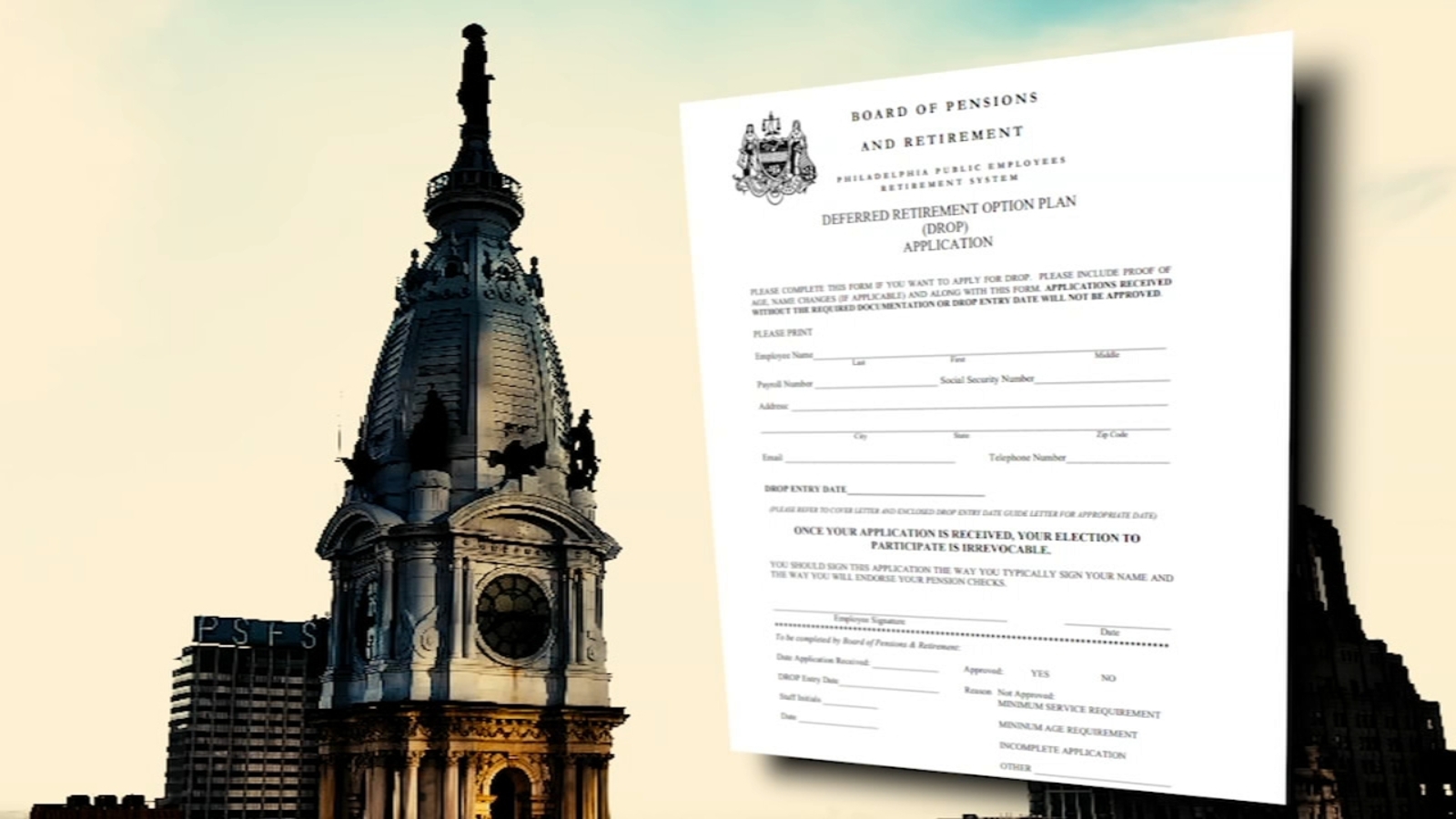 City of Philadelphia accused of delaying retirement payments | Investigation
