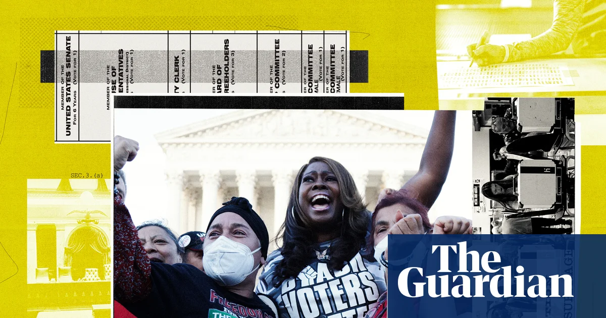 ‘This is not democracy’: voting rights activists shocked by speed of US states moving to stifle Black voters