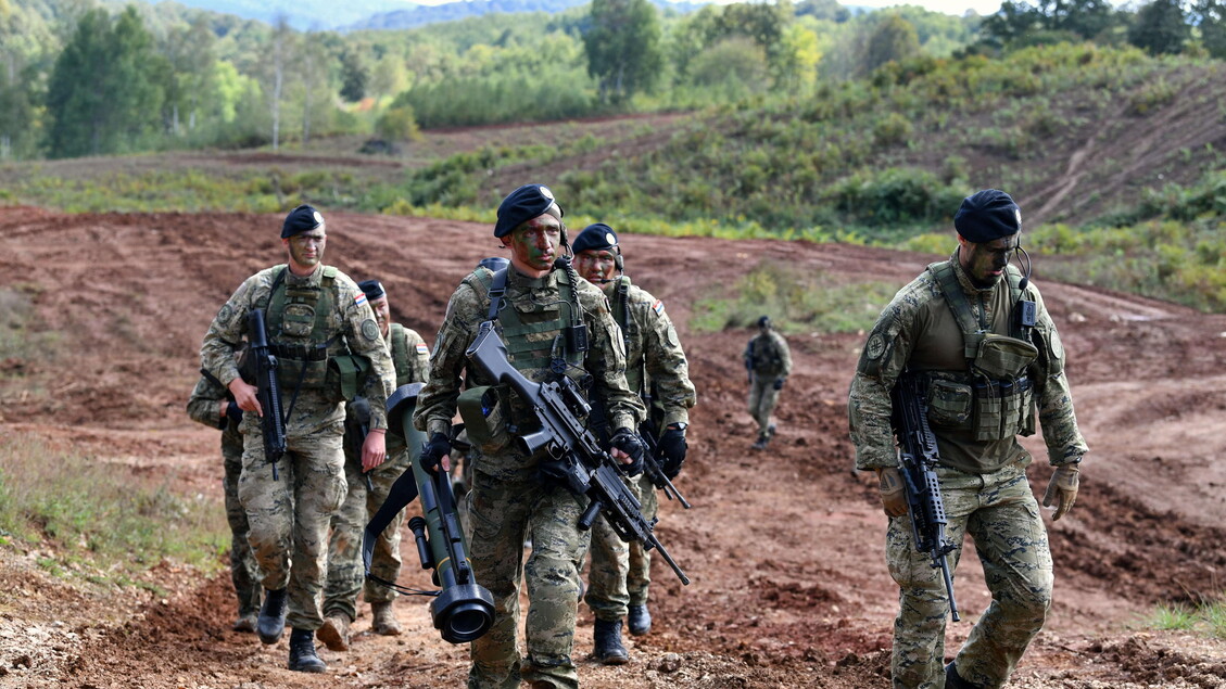 Mandatory military service begins today in Croatia: two months for men