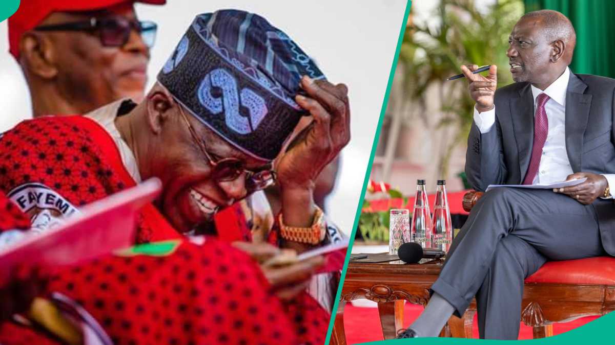 Kenyan President Fires Back at Tinubu, Mocks Nigerians' Spoken English