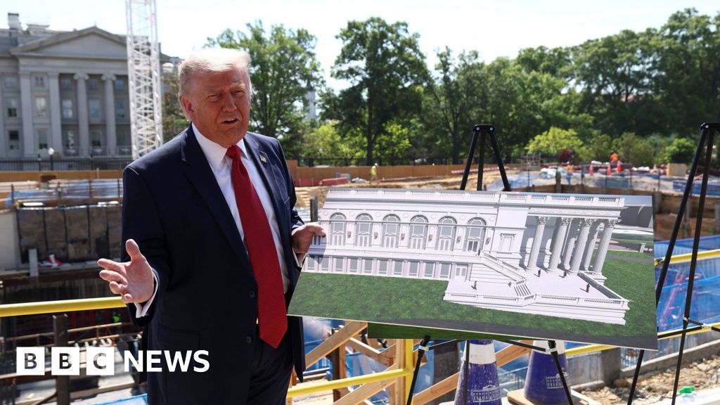 Senate Republicans axe $1bn for Trump's new White House ballroom