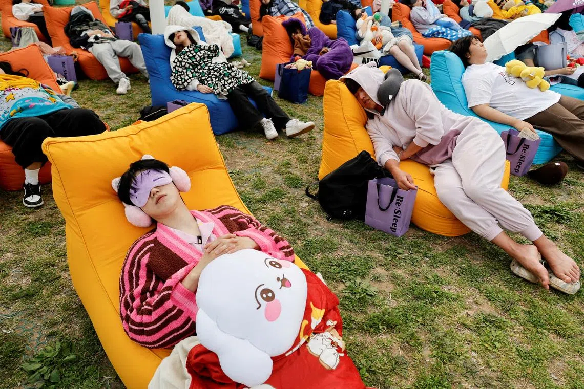 Sweet dreams: Seoul holds ‘Power Nap Contest’ in sleep-deprived South Korea