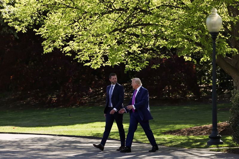 Exclusive-Trump’s son Eric to join father's state visit to China