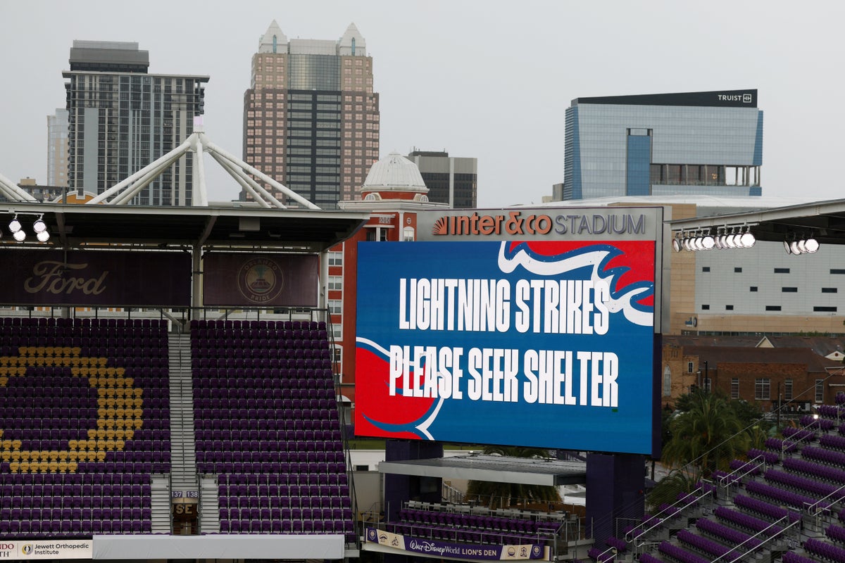 England v Costa Rica kick-off delayed with lightning and rain causing havoc at World Cup 2026 warm-up