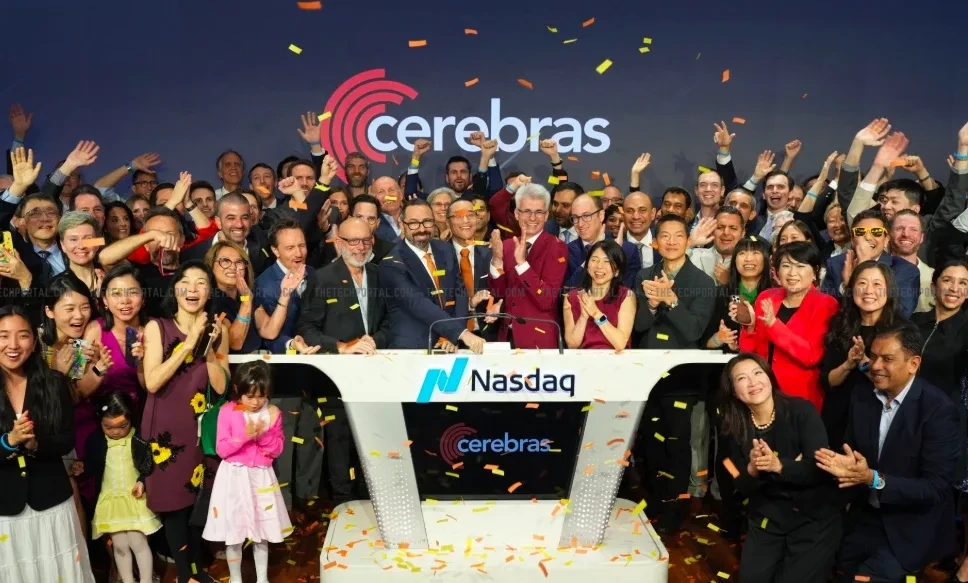 Cerebras shares hit $350 in Nasdaq debut after $185 IPO pricing, valuation nears $100Bn