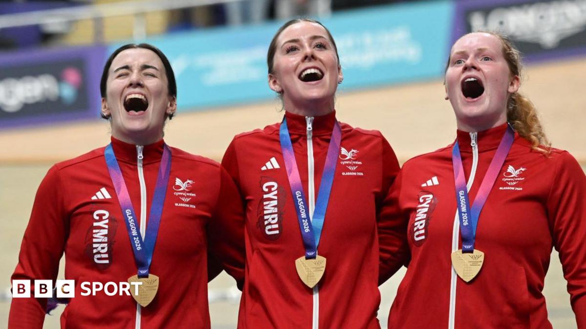 Wales sprint team trio win Commonwealth gold