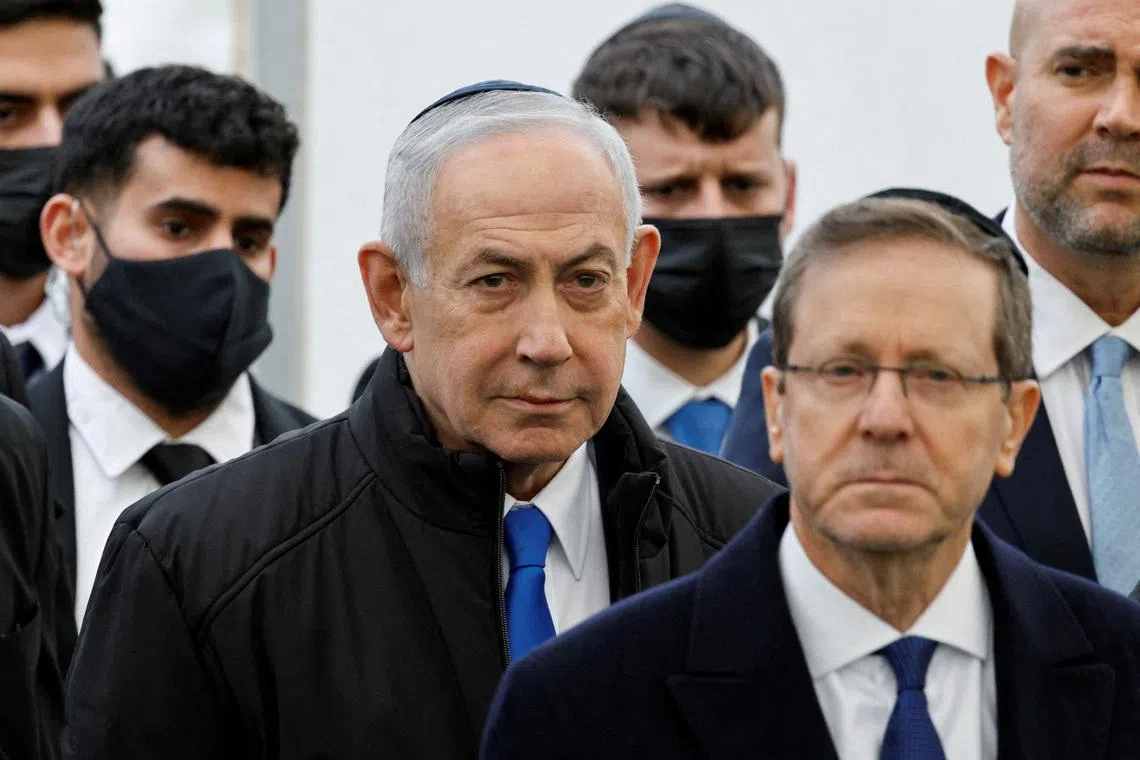 Israel’s president says he wants a deal reached in Netanyahu case before pardon decision
