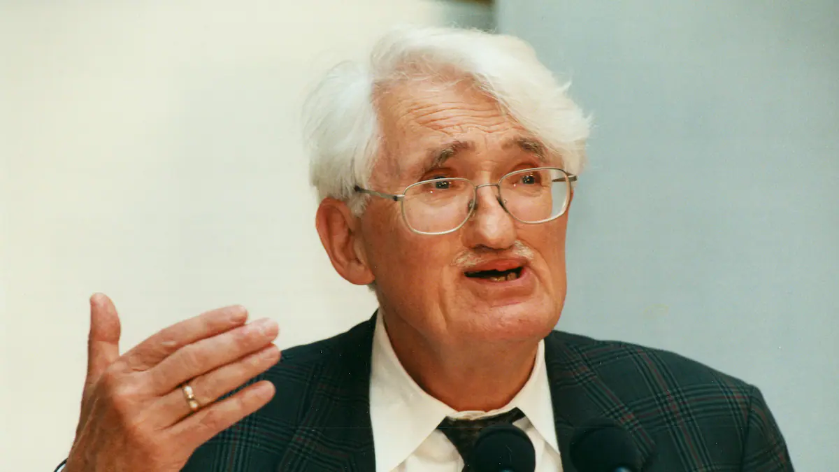 Muere a los 96 años el filósofo alemán Jürgen Habermas, autor de 'Historia y crítica de la opinión pública'