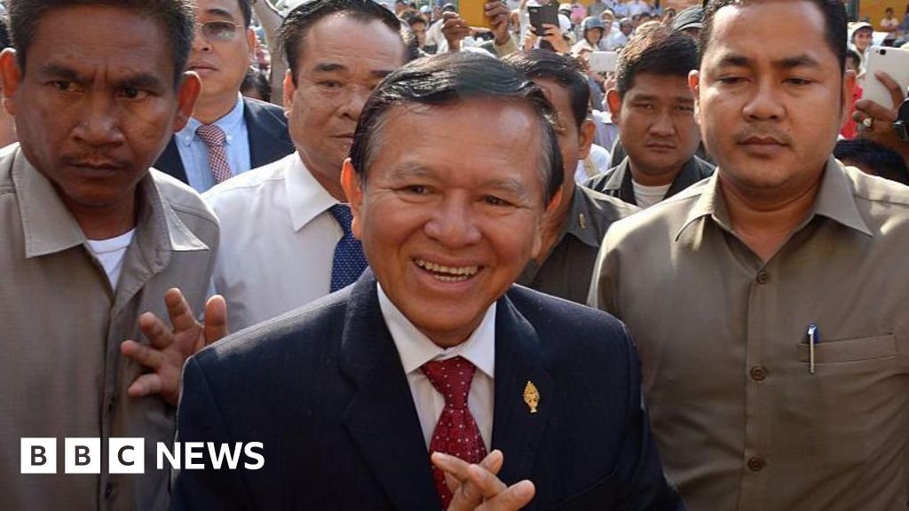 Cambodia's former opposition leader receives royal pardon for 27-year sentence