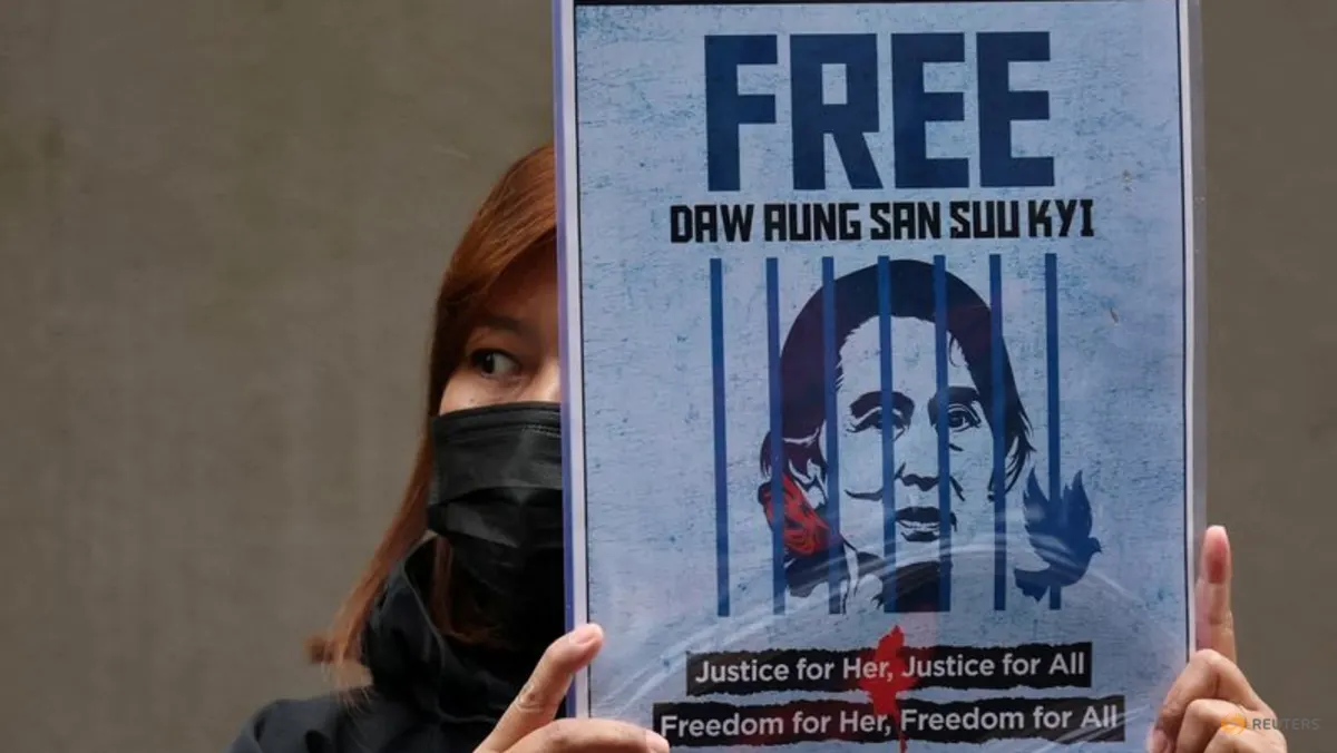 Myanmar commutes ex-leader Aung San Suu Kyi's sentence again, lawyer says