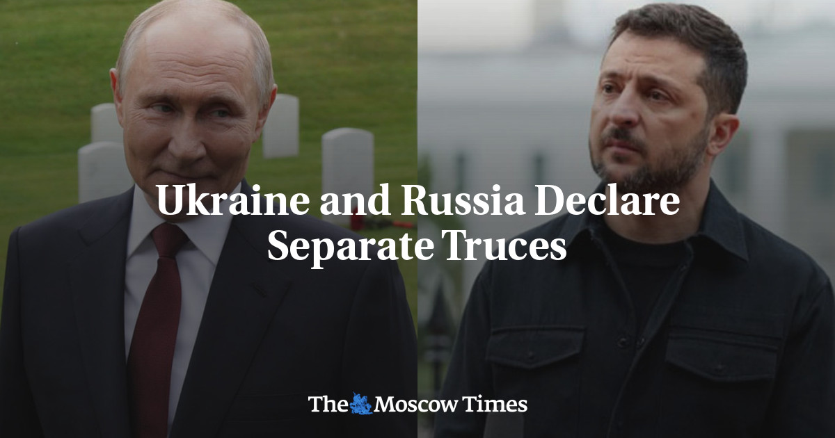 Ukraine and Russia Declare Separate Truces