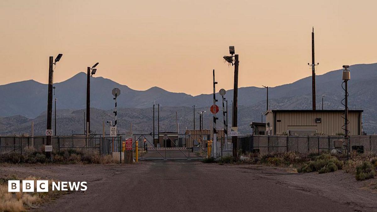 Nevada wildfire still burning out of control near secretive Area 51