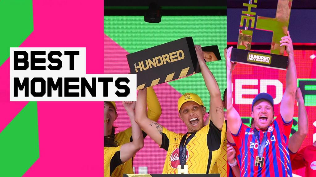 Fan knitting, huge hitting and catches galore - The best of The Hundred