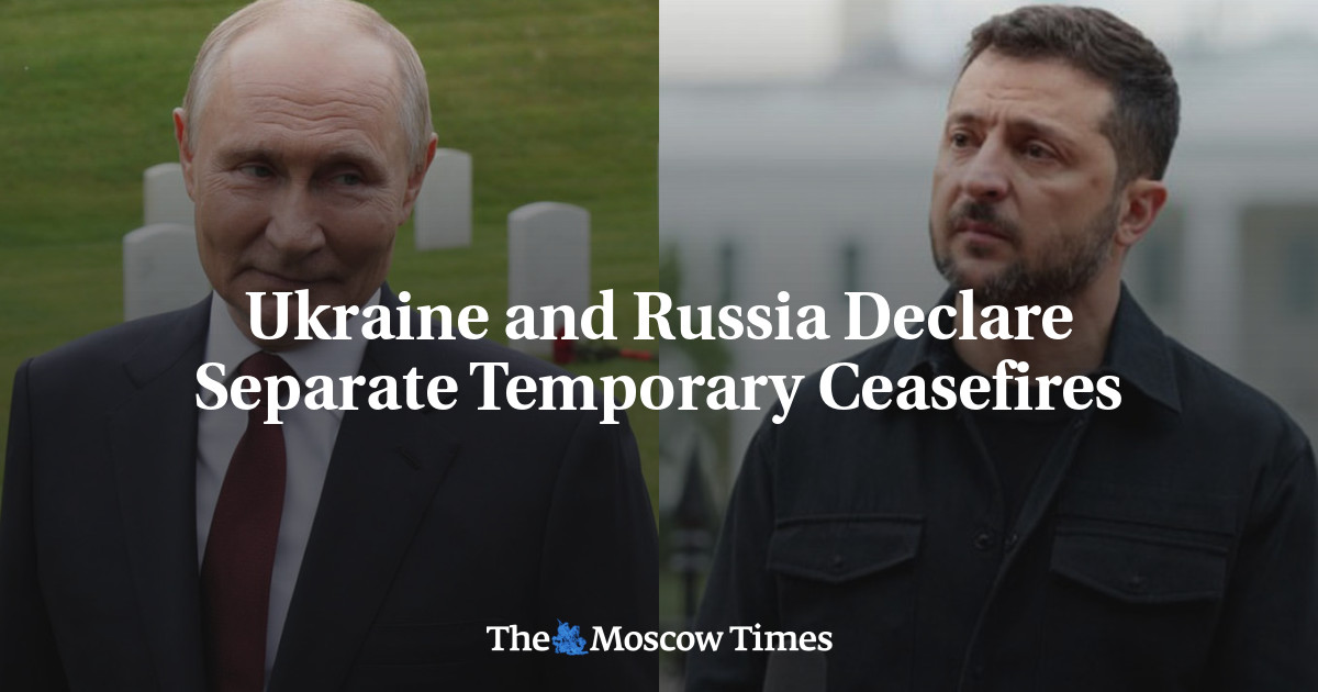 Ukraine and Russia Declare Separate Temporary Ceasefires