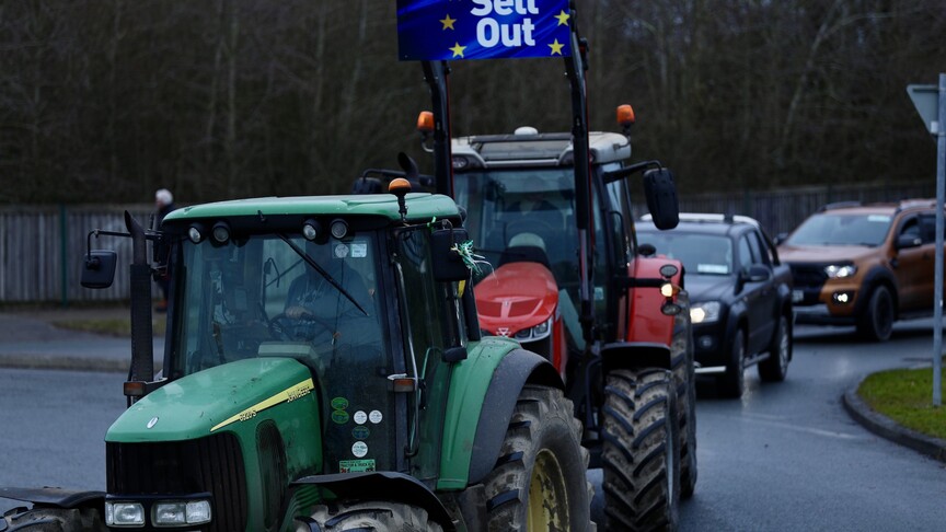 Slow-moving convoys hits traffic as fuel protest spreads to Northern Ireland