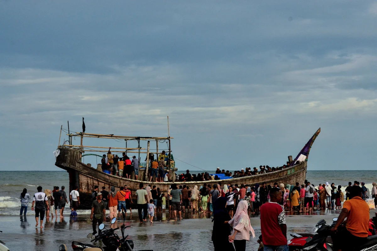 Nearly 250 feared missing after boat with Rohingya refugees sinks in Andaman Sea