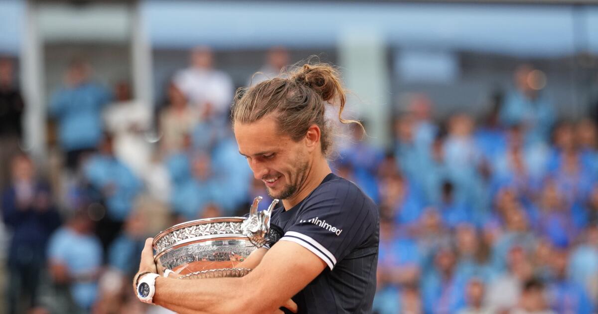 Alexander Zverev wins the French Open, his first Grand Slam title