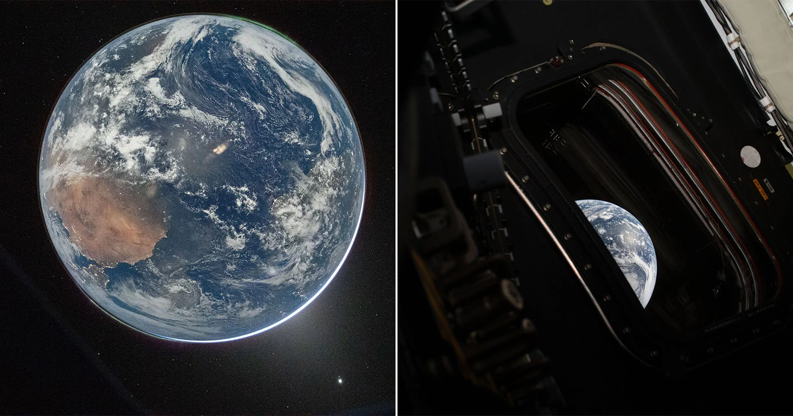 The NASA Artemis II Crew's Stunning First Photos of Earth