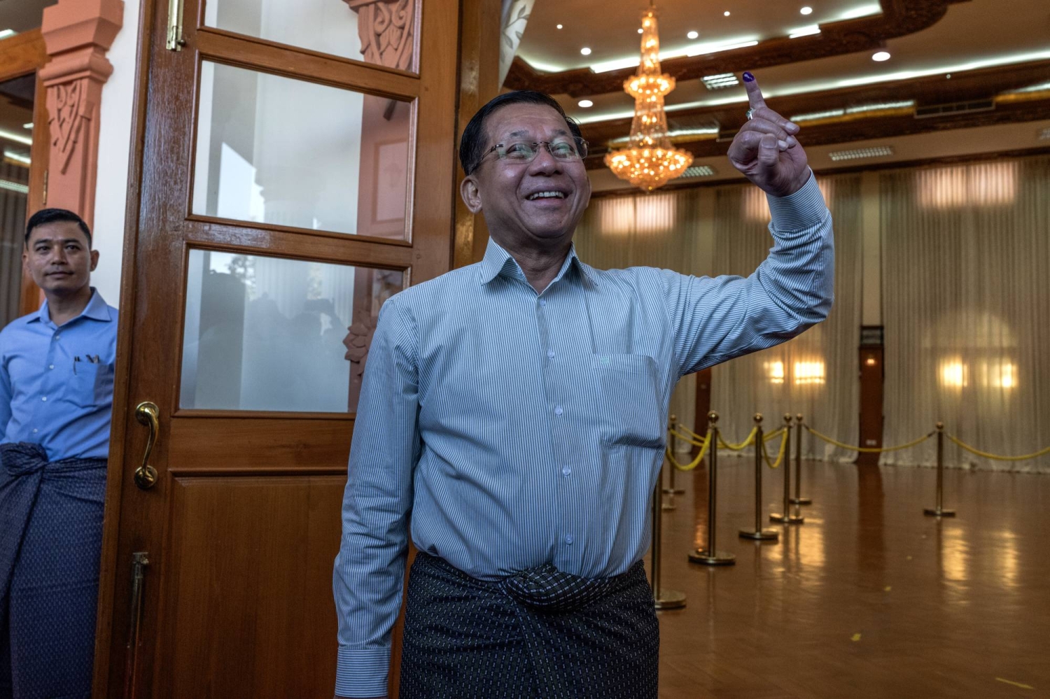 Myanmar’s president arrives in China seeking stronger trade ties