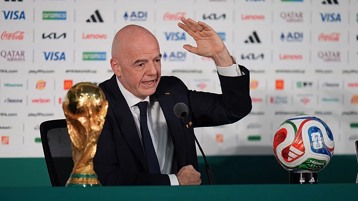 Infantino defends World Cup ticket prices, says fans 'should chill' about ref denied US entry