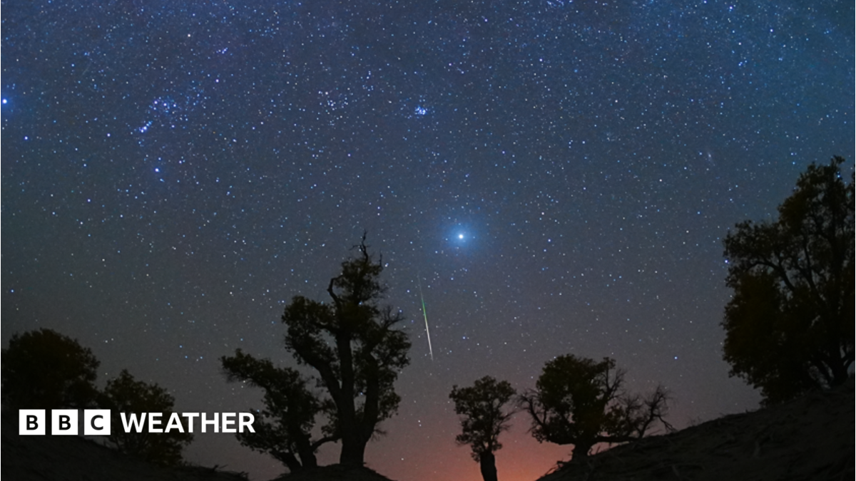 Orionid meteor shower to streak across night sky this week