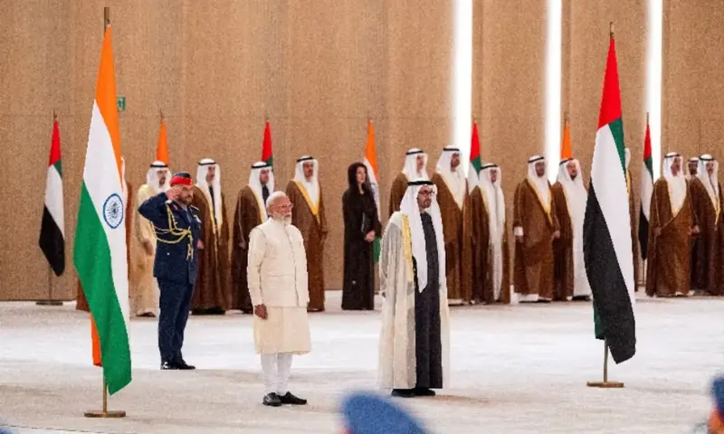 India signs pacts with UAE on defence and petroleum during Modi's visit