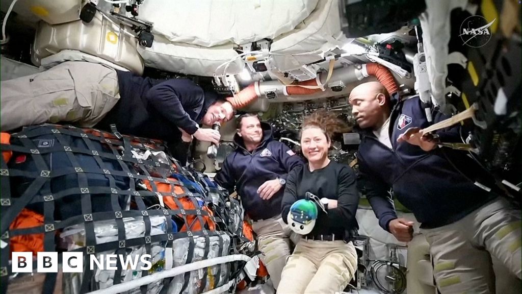 'Trust us, you look amazing': Artemis II astronauts speak from space