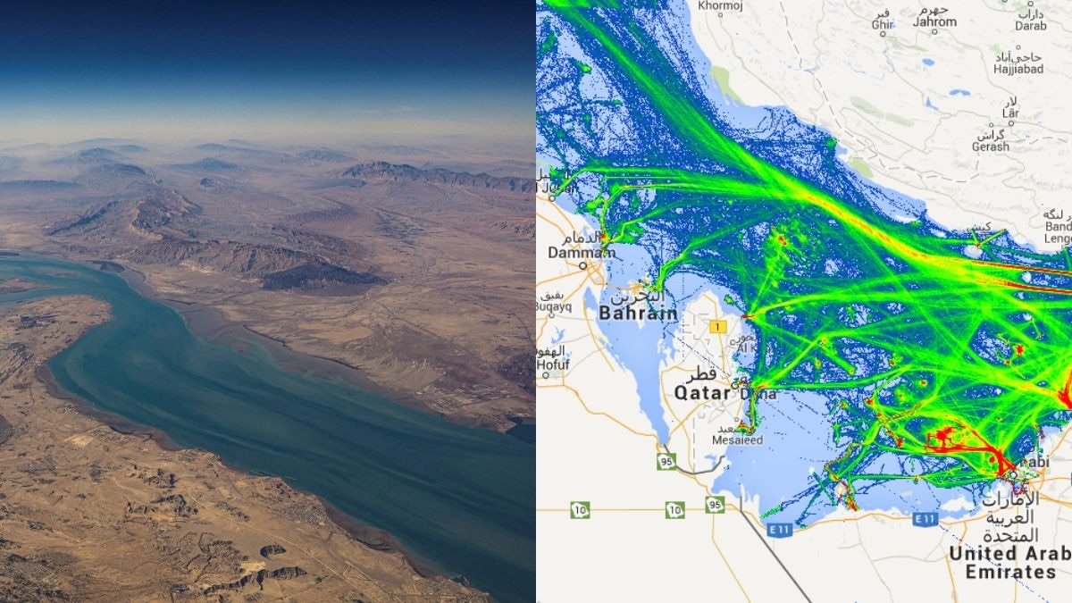 Satellite images reveal massive tanker jam in Strait of Hormuz: What caused it?