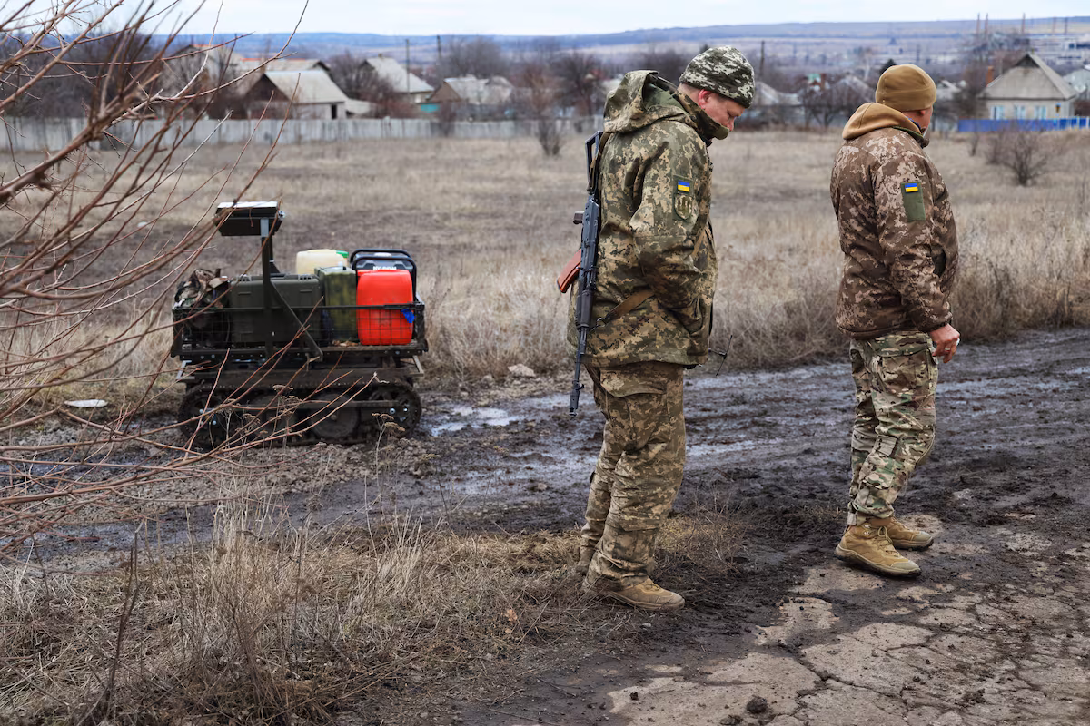 Ground robots push Ukraine toward a robotized infantry