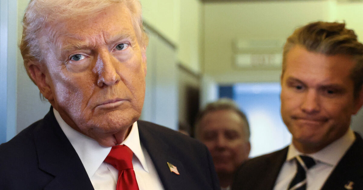 Trump tells NY Post 'nowhere near' deciding to send troops to Iran to secure nuclear stockpile