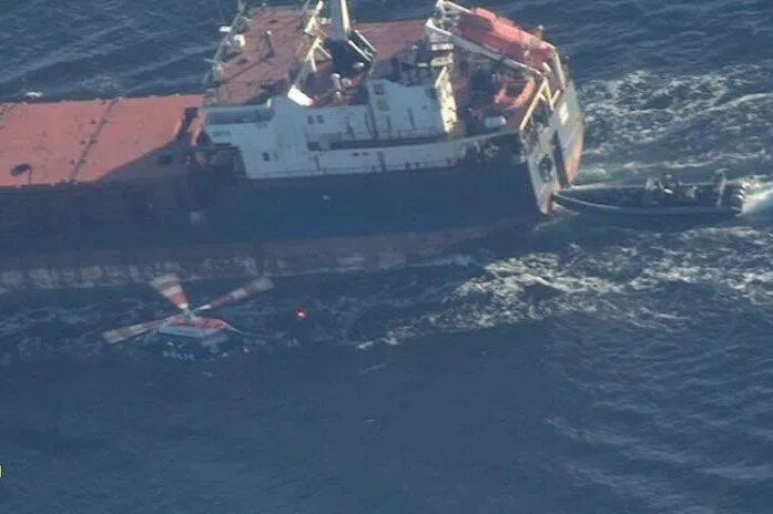 Sweden says ship seized in Baltic Sea had false flag, one crew member notified of crime