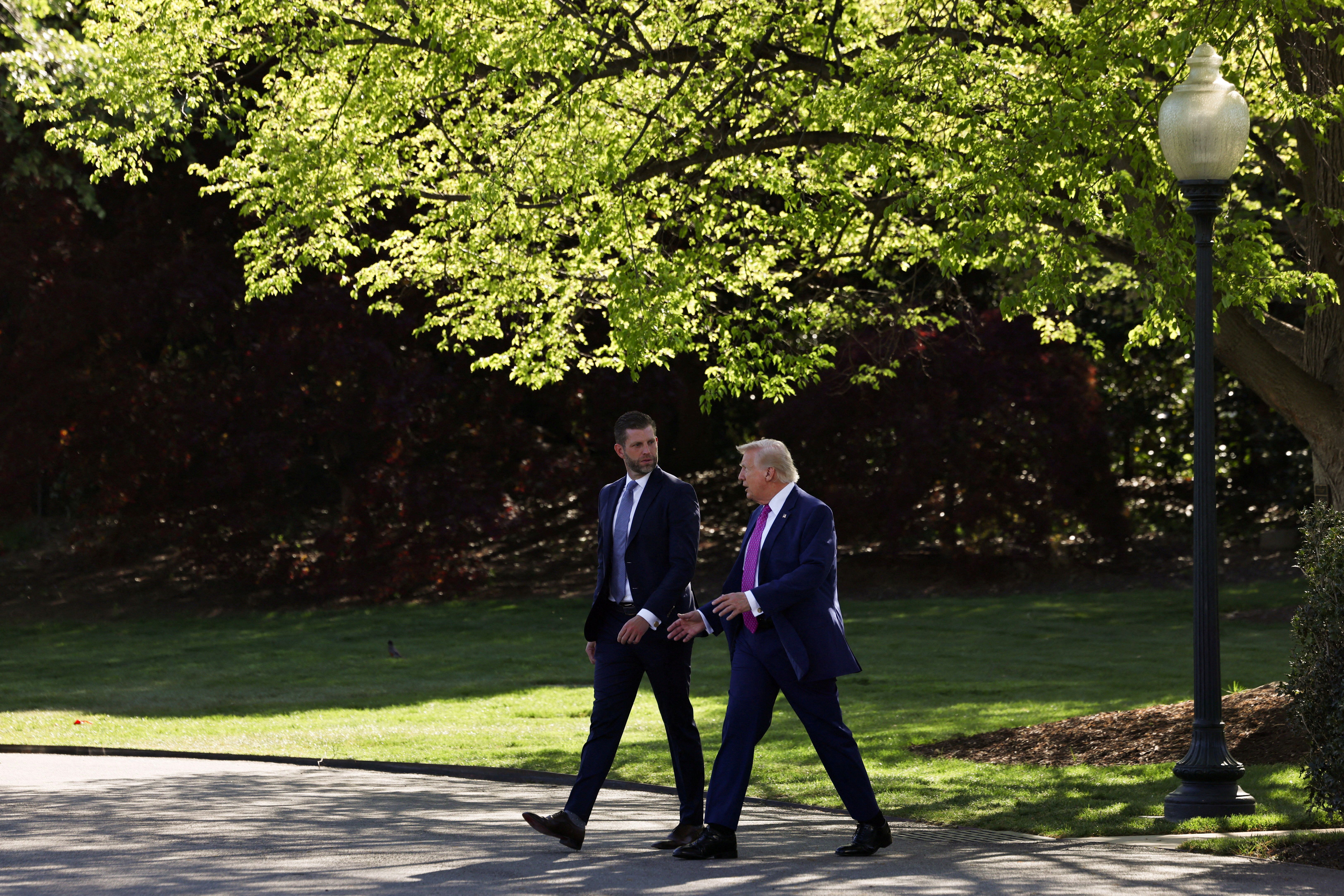 Trump's son Eric to join father's state visit to China