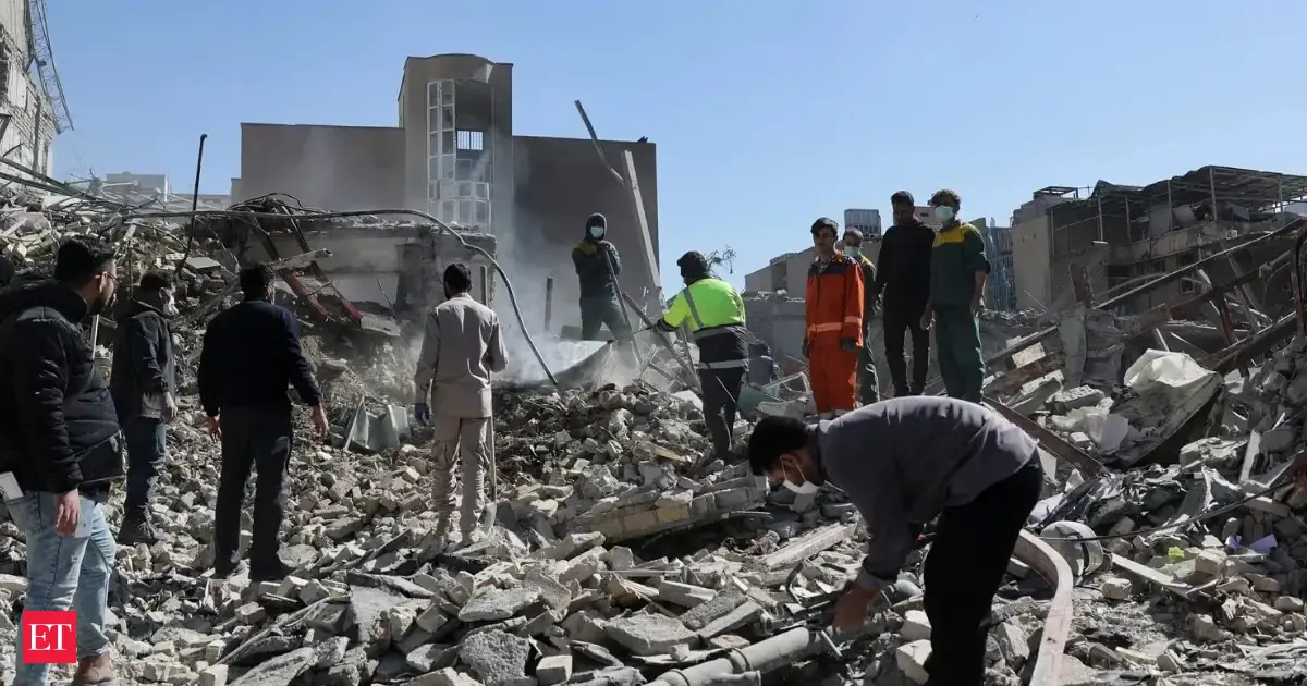 Tehran resembles ghost town as bombs rain down