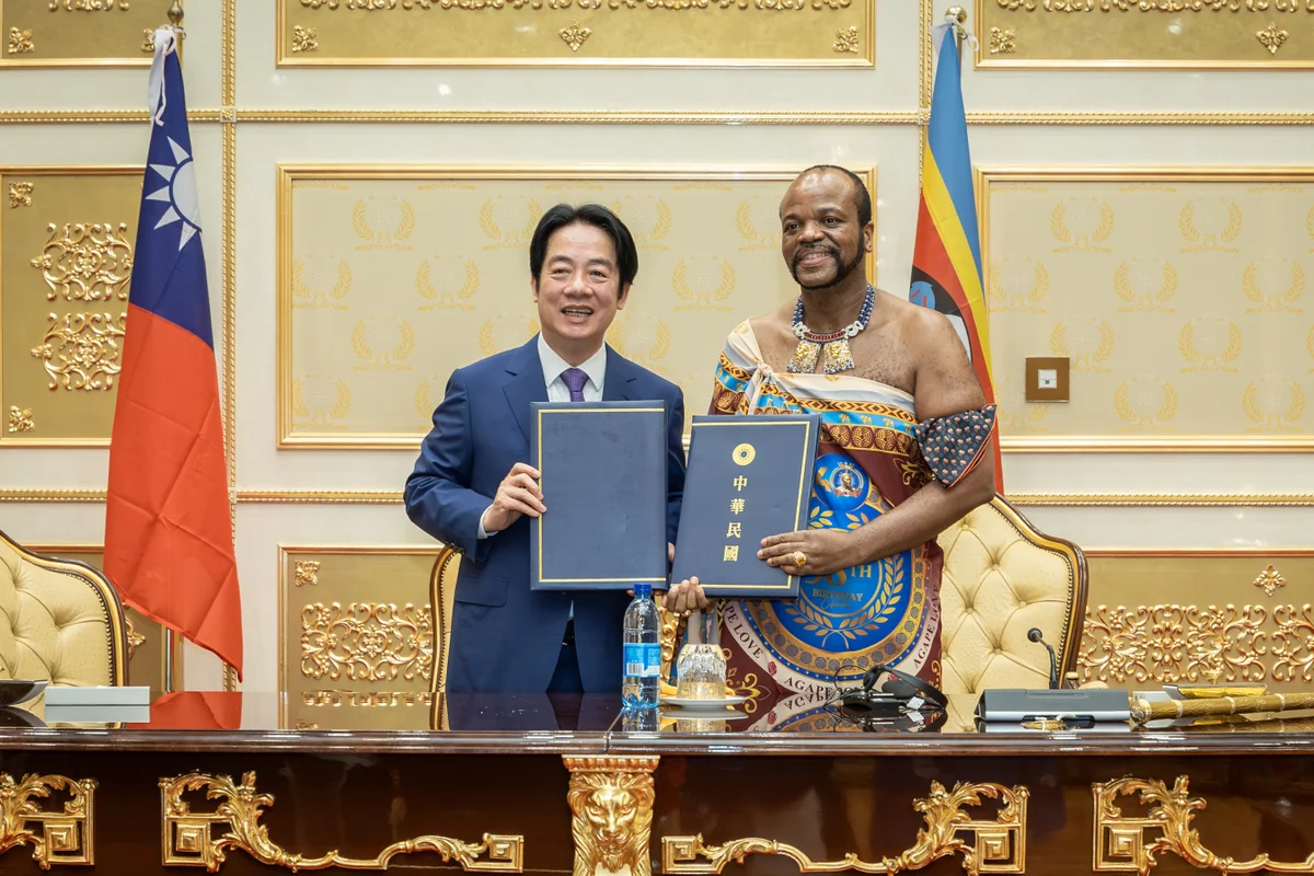 Taiwan president defiant on surprise Eswatini trip after China calls him a ‘rat’
