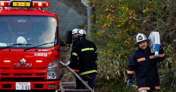 Tsunami survivor battles wildfire to protect hometown in Japan's northeast