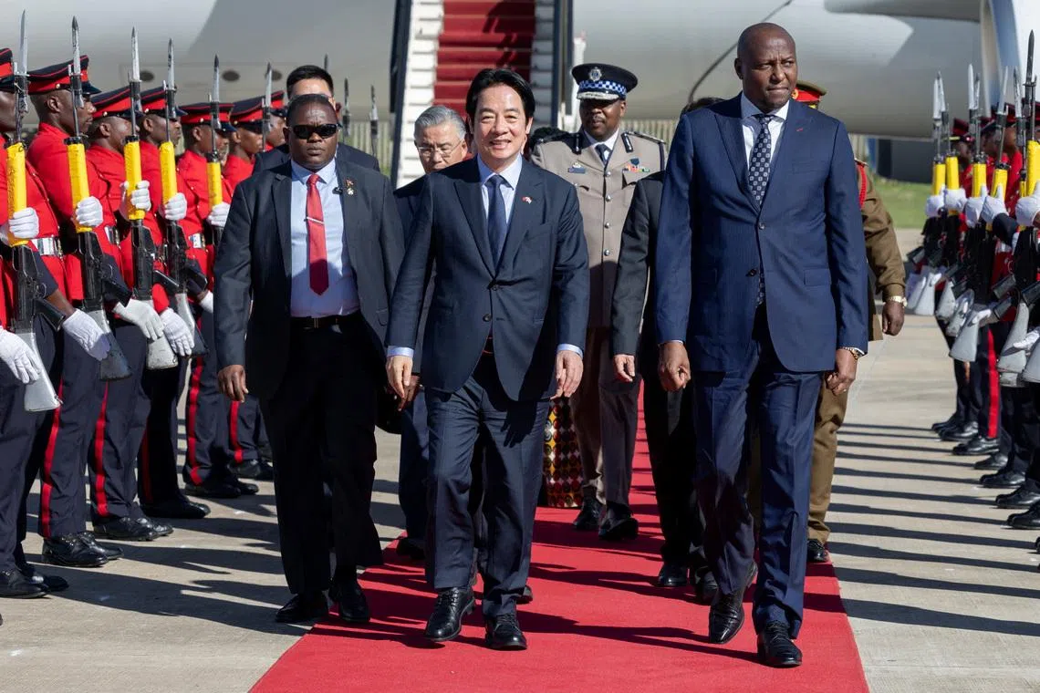 Taiwan president defiant as Eswatini trip begins; China calls him a 'rat'