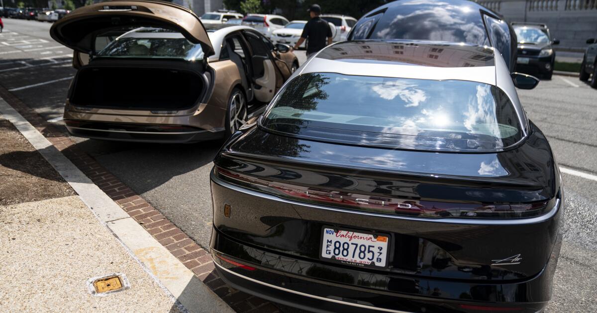 Lucid cuts hundreds of workers in latest blow to EV industry