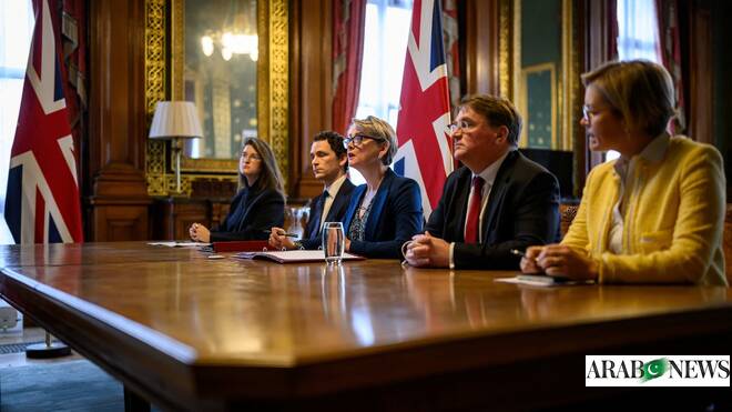 Britain says 40 countries discuss reopening Strait of Hormuz after Iran blockade