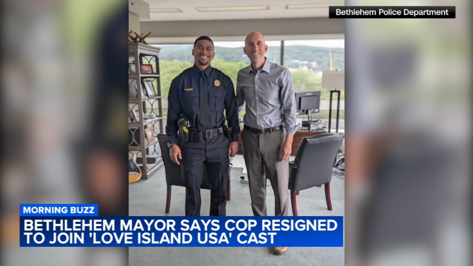 Bethlehem police officer resigns to appear on reality show 'Love Island,' mayor says
