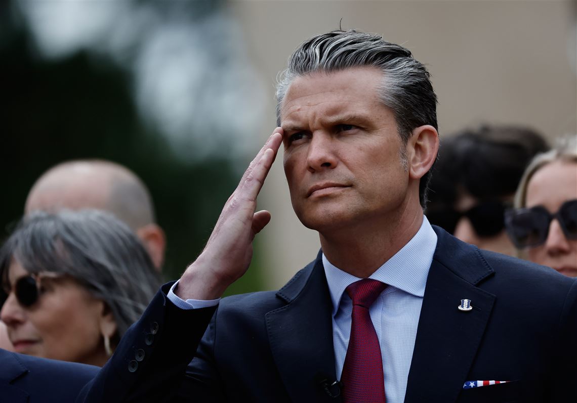 Hegseth invokes immigration and 'invasion' in D-Day speech in France