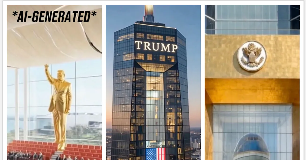 Trump Unveils Crass Horror of Book-Free Presidential Library