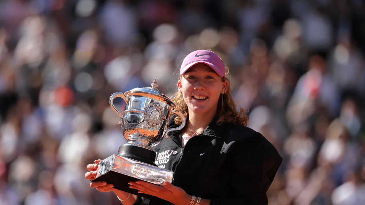 Mirra Andreeva Captures Her First Grand Slam Title at the French Open