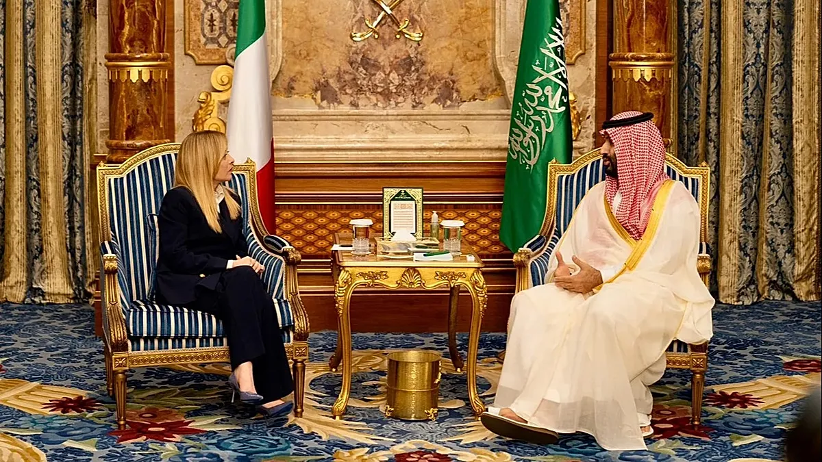 Meloni in the Gulf: harmony on gas and defence with Qatar, the Emirates and Saudi Arabia