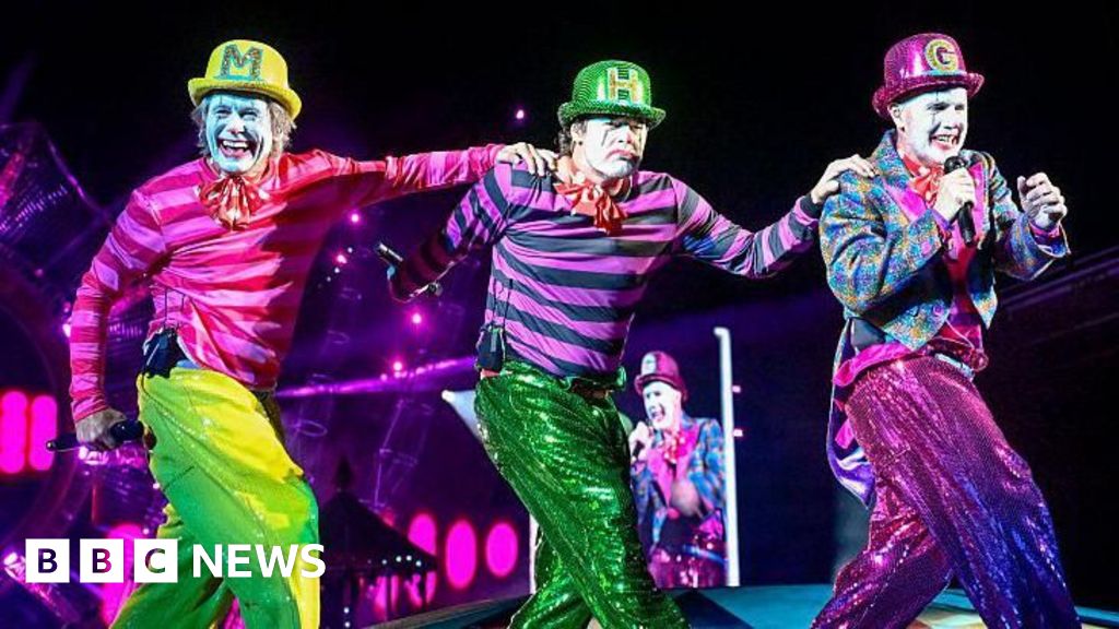 Take That tightrope walker says it's an 'honour' to perform with the group