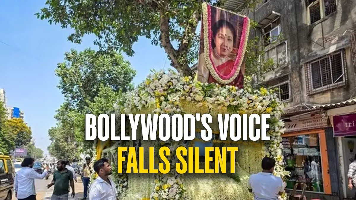 Asha Bhosle Funeral: Bollywood's Voice Laid To Rest With Full State Honours, Thousands Gather To Bid Final Farewell To The Legend