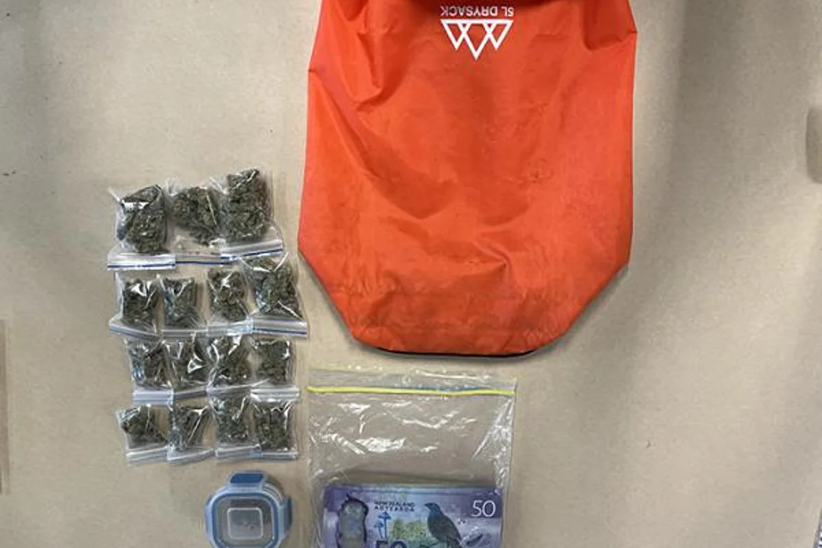 Bag containing weed and cash accidentally ... 