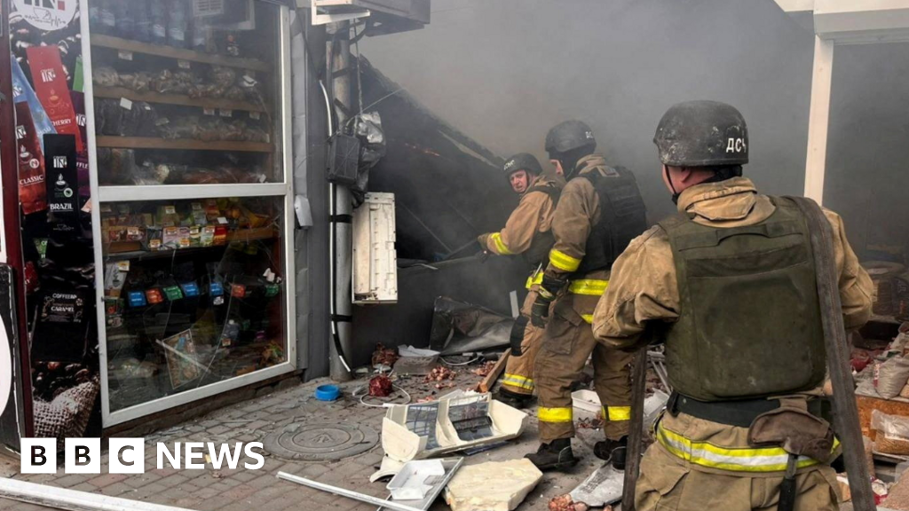 Russian attack on Ukraine market kills five