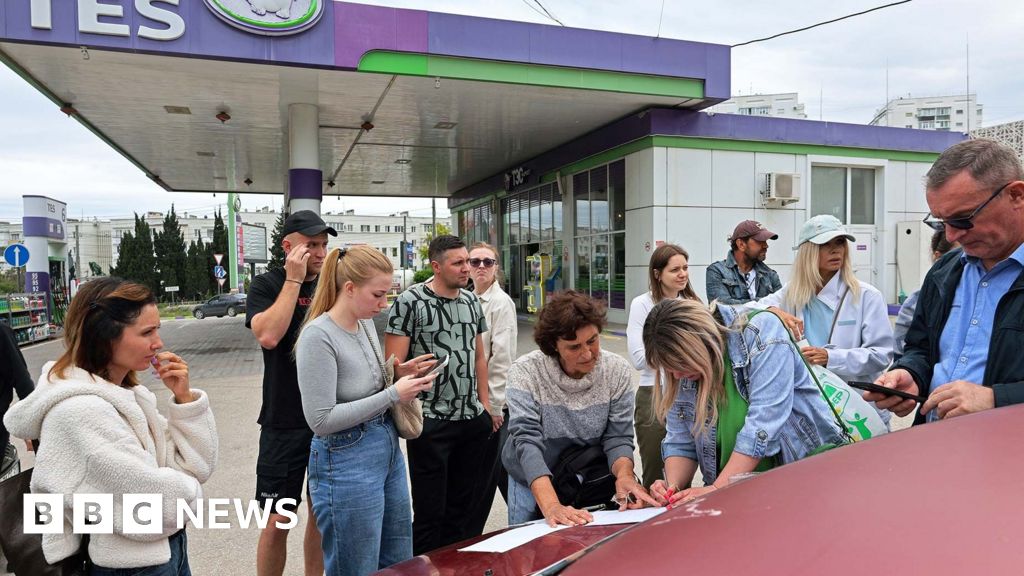 Russia's fuel crisis intensifies as Ukraine steps up strikes on occupied territories