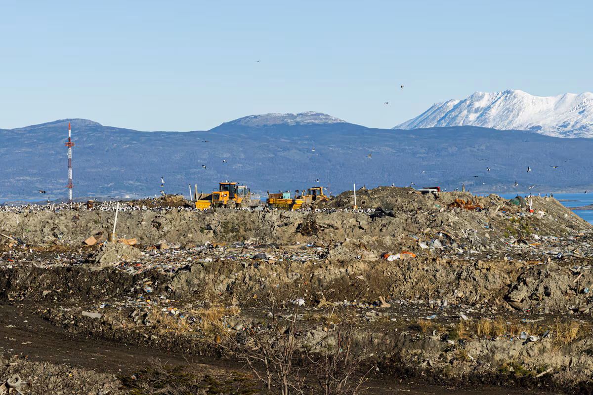 El basurero de Ushuaia, uno de los puntos que rastrea Argentina por el brote de hantavirus del crucero