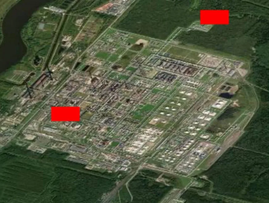 Fire breaks out at one of Russia's largest oil refineries in the Leningrad region following a drone attack